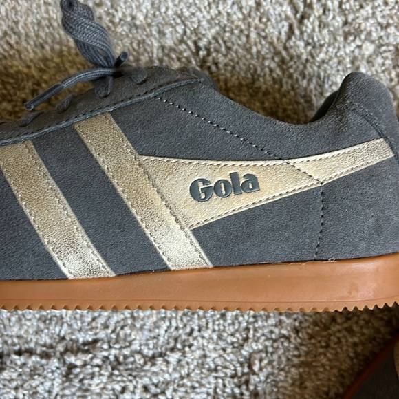 Gola Harrier Mirror (Gold/Silverish) Women’s Sneaker Size 9 - Picture 13 of 13